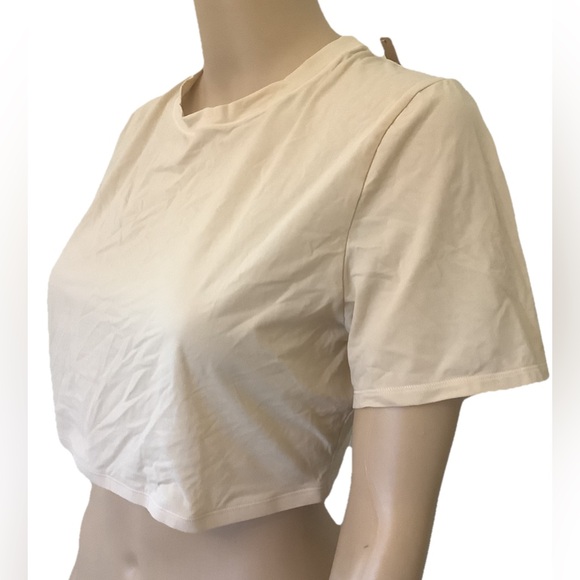 SKIMS Cropped T-Shirt 2X Fit Everyone, Ultra sand, AP-TSH-0656 - Picture 7 of 11